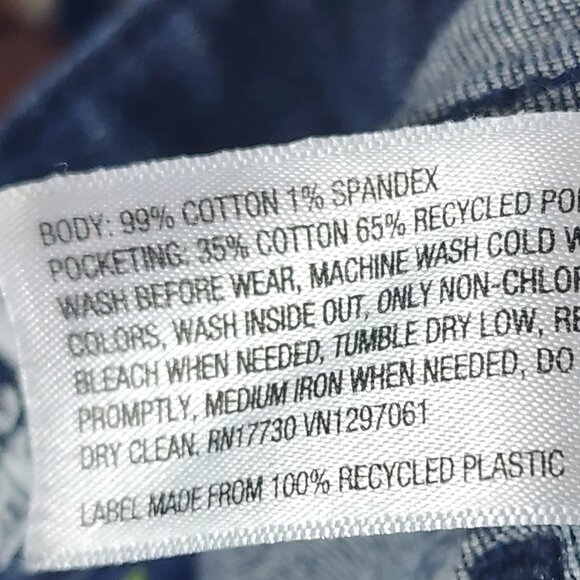 OshKosh B'gosh Kids Blue Patterned Jeans - Picture 15 of 16